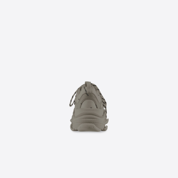 Giày Balenciaga Allover Logo Triple S Trainers In Beige 536737-W2FA1-9710 - Ảnh 4