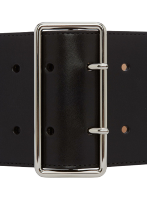 Alternative view of Thắt Lưng Alexander McQUEEN Military 'Black' 5584521BR0I1000