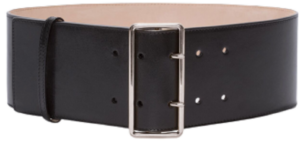 Thắt Lưng Alexander McQUEEN Military 'Black' 5584521BR0I1000