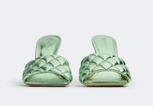 Giày Cao Gót Bottega Veneta Padded Mule 'Pistachio' 592015V27M03505 - Ảnh 4
