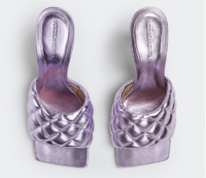 Alternative view of Giày Cao Gót Bottega Veneta Padded Mule 'Wisteria' 592015V27M05119