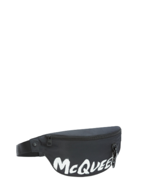 Alternative view of Túi Alexander McQUEEN Nam Harness 'Black White' 596425HWC1K1070