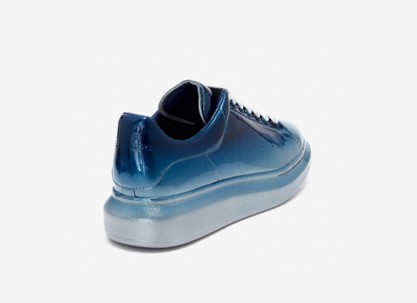 Giày Alexander McQueen Oversized Sneaker 'Silver Blue' 604244-WHXF1-8160 - Ảnh 4