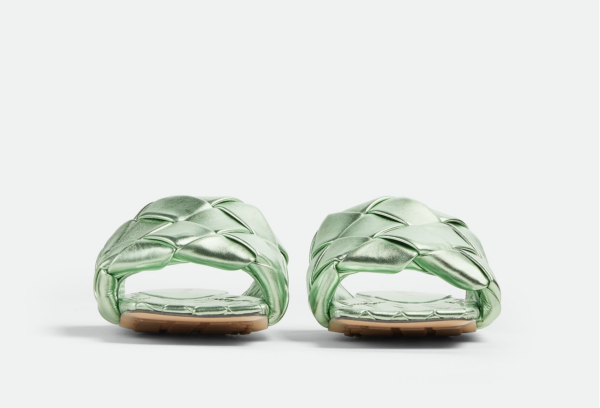 Dép Bottega Veneta Lido Flat Sandal 'Pistachio' 608853V29N03505 - Ảnh 4