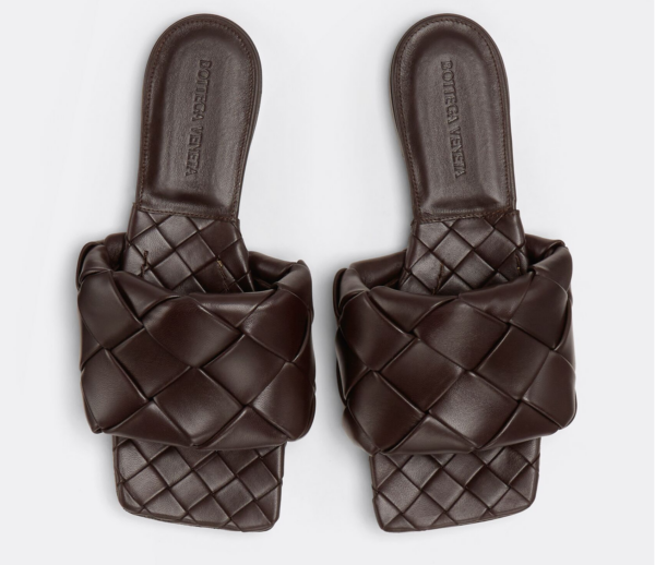 Dép Bottega Veneta Lido Flat Sandal 'Fondant' 608853VBSS02113 - Ảnh 4