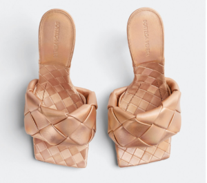 Alternative view of Giày Cao Gót Bottega Veneta Lido Mule 'Cinder' 608854V1AH05721