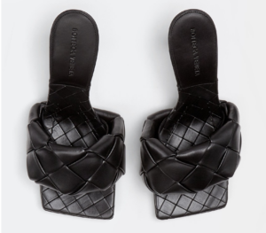 Alternative view of Giày Cao Gót Bottega Veneta Lido Mule 'Black' 608854VBSS01000