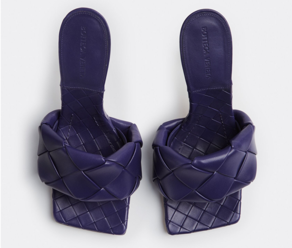 Giày Cao Gót Bottega Veneta Lido Mule 'Unicorn' 608854VBSS06085 - Ảnh 2