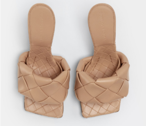 Alternative view of Giày Cao Gót Bottega Veneta Lido Mule 'Slipper' 608854VBSS09912