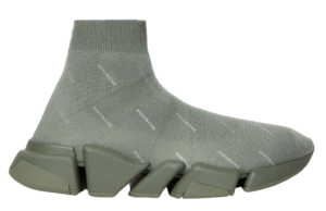 Giay Speed 2.0 Recycled Knit Trainers Reflective Allover Logo 'Kaki' 617239W2DF23390