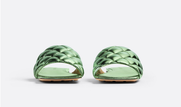 Dép Bottega Veneta Padded Flat Sandal 'Pistachio' 627710V27M03505 - Ảnh 4