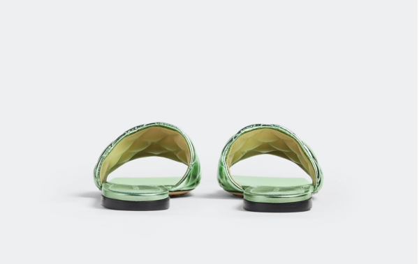 Dép Bottega Veneta Padded Flat Sandal 'Pistachio' 627710V27M03505 - Ảnh 3