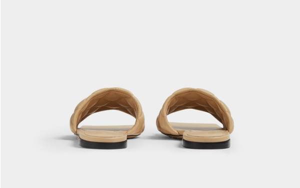 Dép Bottega Veneta Padded Flat Sandal 'Cane Sugar' 627710VBRR02624 - Ảnh 3