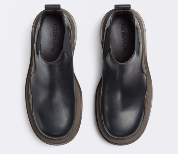 Giày Bottega Veneta Tire Ankle Chelsea Boot 'Black Camping' 630281VBS501291 - Ảnh 2