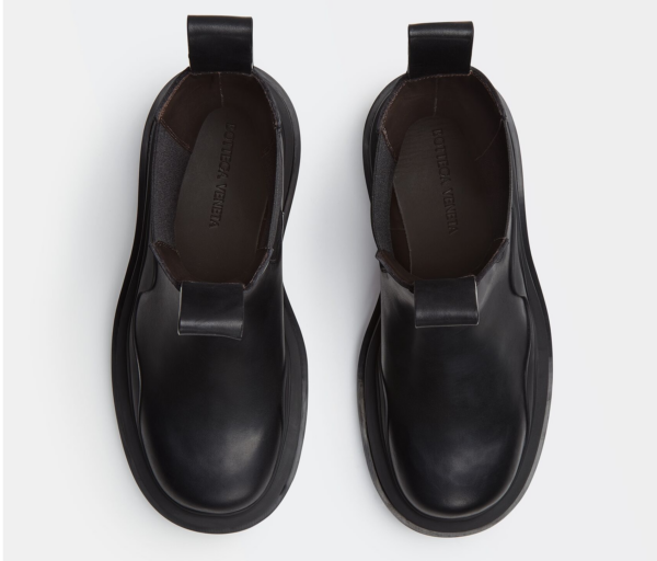 Giày Bottega Veneta Tire Chelsea Boot 'Black' 630284VBS501029 - Ảnh 2