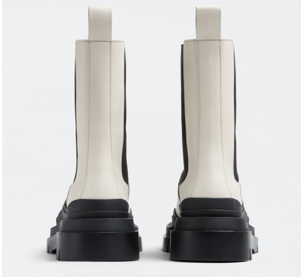 Giày Bottega Veneta Tire Chelsea Boot 'Sea Salt' 630284VBS509049 - Ảnh 3