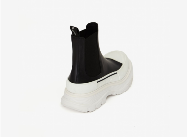 Giày Alexander Mc.Queen Tread Slick 'Black White' - Ảnh 2