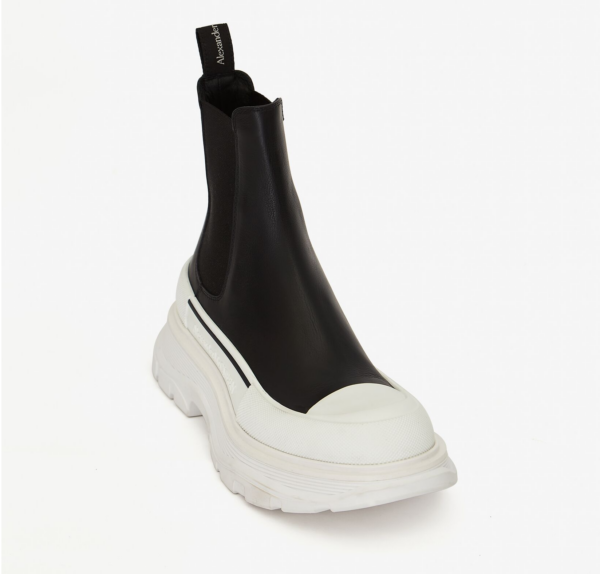 Giày Alexander Mc.Queen Tread Slick 'Black White' - Ảnh 3