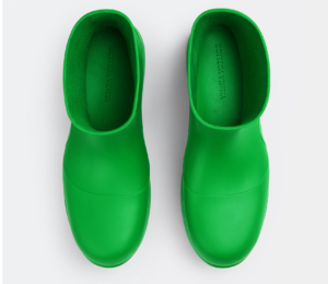 Alternative view of Giày Bottega Veneta Puddle Ankle Boot 'Grass' 640043V00P03730