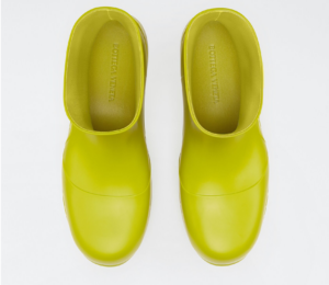 Alternative view of Giày Bottega Veneta Puddle Ankle Boot 'Kiwi' 640043V00P07275