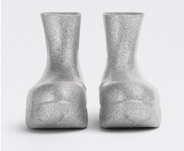 Giày Bottega Veneta Puddle Ankle Boot 'Silver' 640043V10Q01414 - Ảnh 4