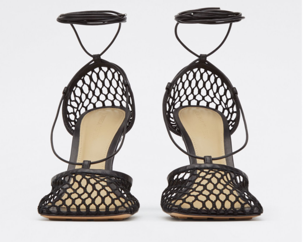Giày Cao Gót Bottega Veneta Sandal 'Black' 651388VBSD31000 - Ảnh 4