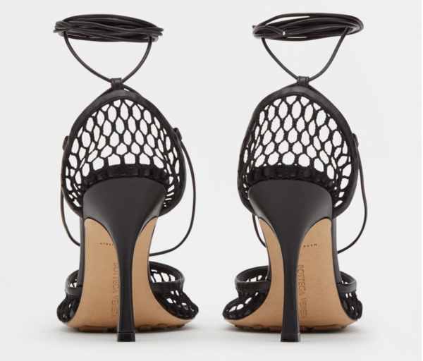 Giày Cao Gót Bottega Veneta Sandal 'Black' 651388VBSD31000 - Ảnh 3