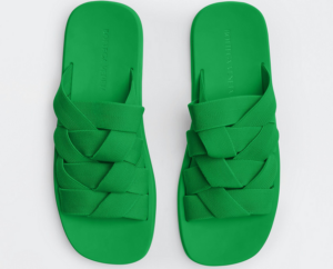 Alternative view of Dép Bottega Veneta Plat Mule 'Grass' 651402V0GV03730