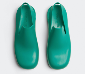 Alternative view of Dép Bottega Veneta Puddle 'Acid Turquoise' 658767V00P03227