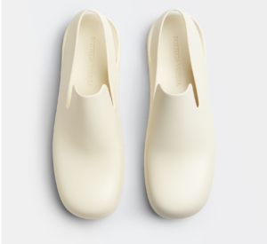 Alternative view of Dép Bottega Veneta Puddle 'Sea Salt' 658767V00P09031