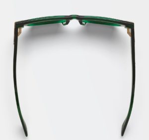 Alternative view of Kính Bottega Veneta Mitre 'Green' 669573V23303342