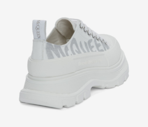 Alternative view of Giày Alexander Mc.Queen Tread Slick 'White Silver'