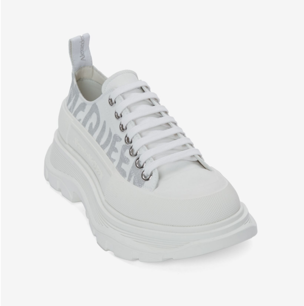 Giày Alexander Mc.Queen Tread Slick 'White Silver' - Ảnh 3
