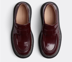 Alternative view of Giày Bottega Veneta Swell 'Bordeaux' 679497V10T06330