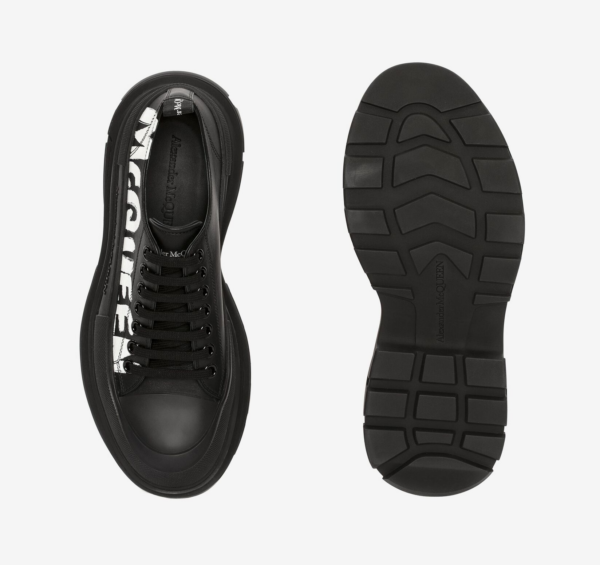 Giày Alexander Mc.Queen Tread Slick 'Black' 682423WIABD1070 - Ảnh 4