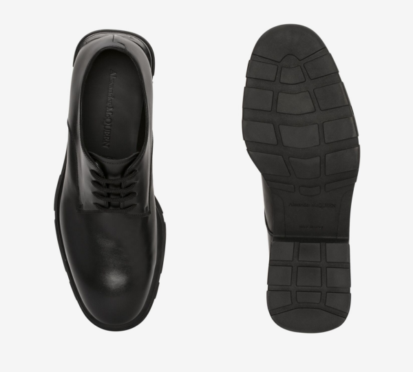 Giày Alexander Mc.Queen Slim Tread 'Black' 682815WHFL01000 - Ảnh 4