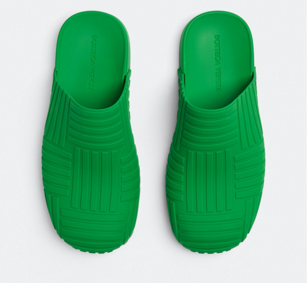 Dép Bottega Veneta Slider 'Green' 690104V1O603708 - Ảnh 2