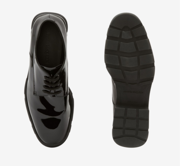 Giày Alexander Mc.Queen Slim Tread 'Black' 691337WHJU01000 - Ảnh 4