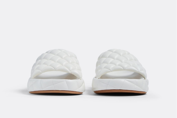 Dép Bottega Veneta Padded 'White' 708885VBRR09013 - Ảnh 3