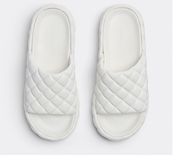 Dép Bottega Veneta Padded 'White' 708885VBRR09013 - Ảnh 4