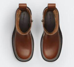 Giay Bottega Veneta Lug Boot 'Dark Chestnut' 716205VBS502287