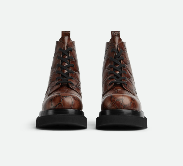 Giay Bottega Veneta Lug Lace-Up Ankle Boot 'Twig' 730224V2LS02501