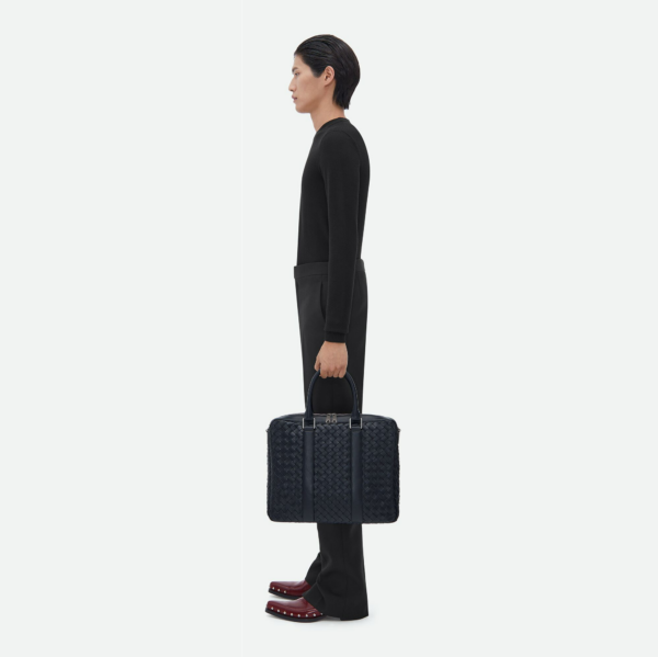 Tui Bottega Veneta Large Intrecciato Briefcase 'Space' 732069V2E418838
