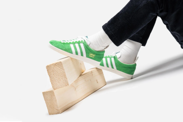 Giày Adidas Gazelle Vintage 'Semi Flash Green' EF5577 - Ảnh 3