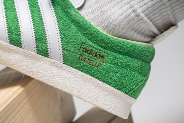 Giày Adidas Gazelle Vintage 'Semi Flash Green' EF5577 - Ảnh 5