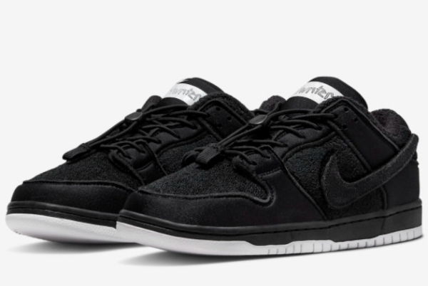 Giày Nike SB Dunk Low x Gnarhunters 'Black' DH7756-010 - Ảnh 7