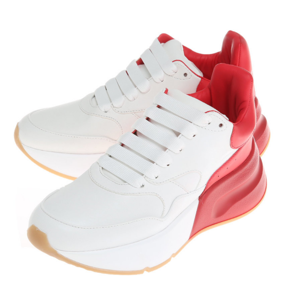 Giày Alexander McQueen Oversized Sneaker 553787 WHRU3 9097 - Ảnh 2