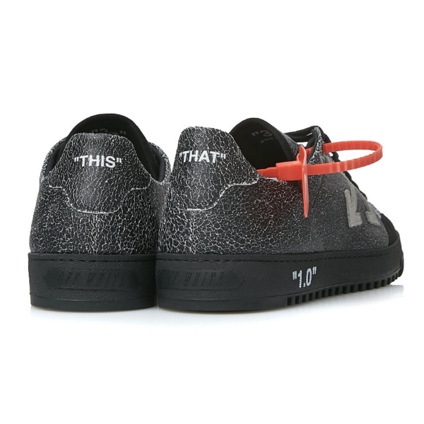 Giày Off White 2.0 Low Top Light Grey OMIA042F19D680370706 - Ảnh 9