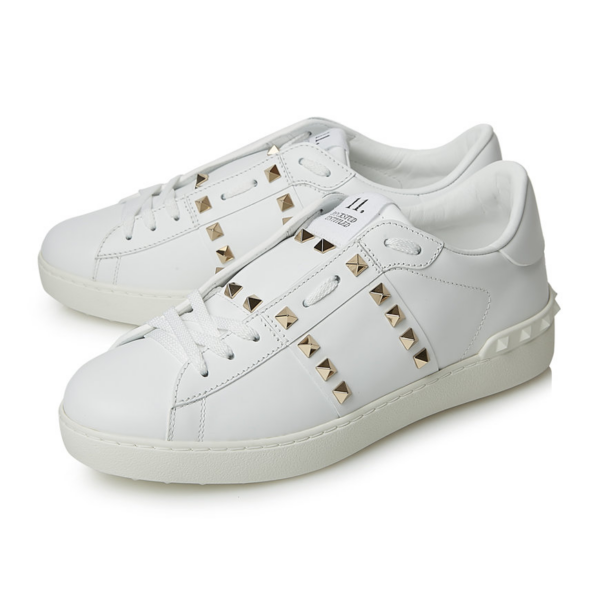Giày Vanlentino Rockstud Untitled Sneakers SY SY2S0931 BHS 0BO - Ảnh 2