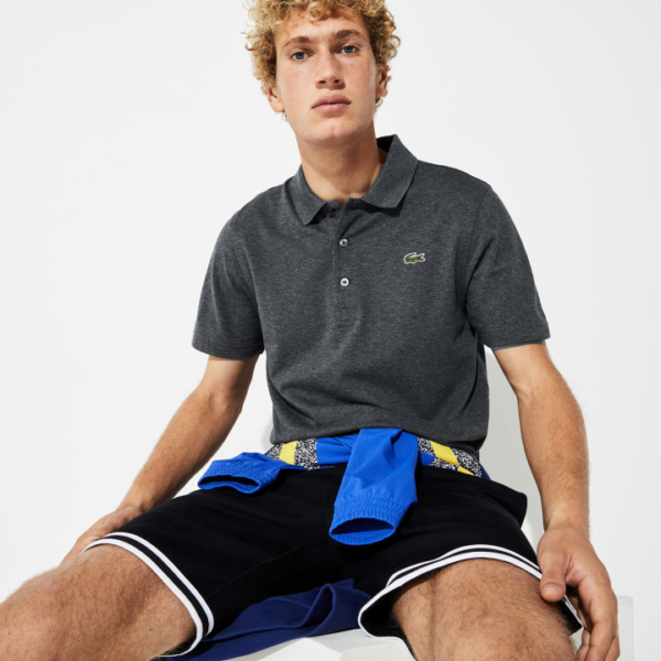 Áo Lacoste Unisex Basic Short Sleeve Lightweight Polo T-shirt L1230-20B-050 - Ảnh 4
